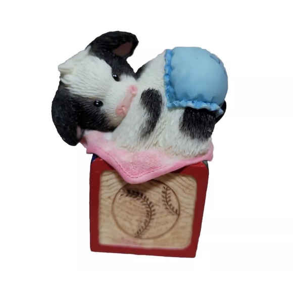 MARY'S MOO MOOS - HOLY COW ITS A BOY Figurine #749508 New Sealed - Picture 14 of 14